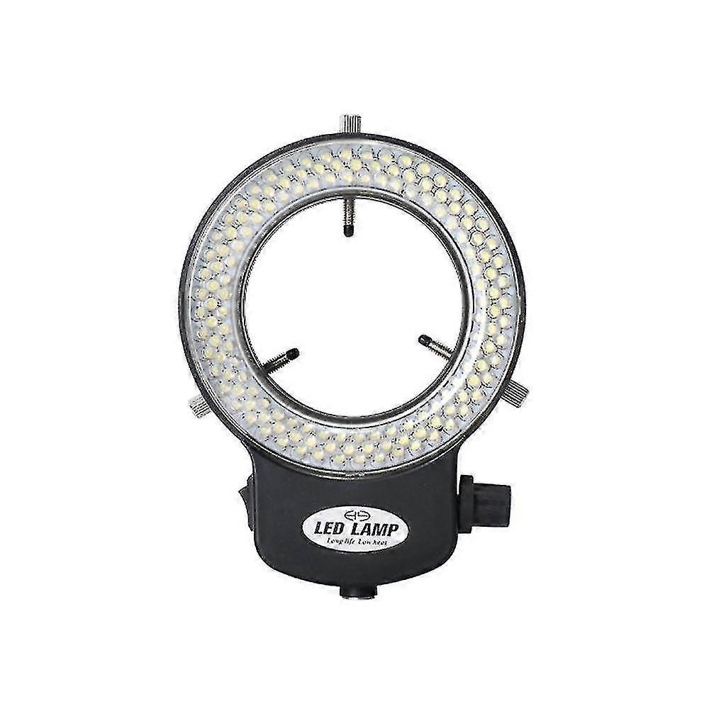 Microscope Light- Ring Light Adjustable 144 Lamp Beads Led Industrial Microscope Ring Illuminator -