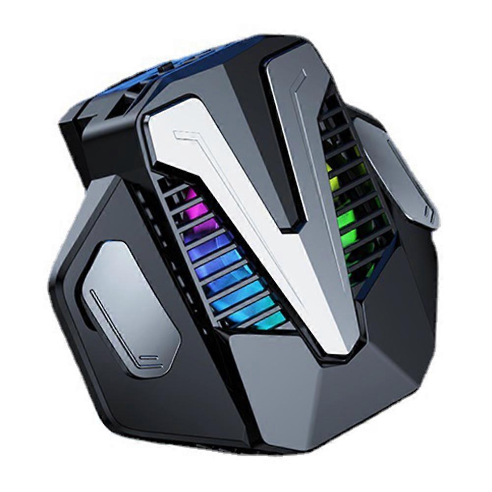 RGB Mobile Phone Cooler Fan Radiator Turbo Hurricane Cell Phone Cool Heat Sink For iPhone 13 12 11 Pro Max mini Xr Xs X 8 7 6