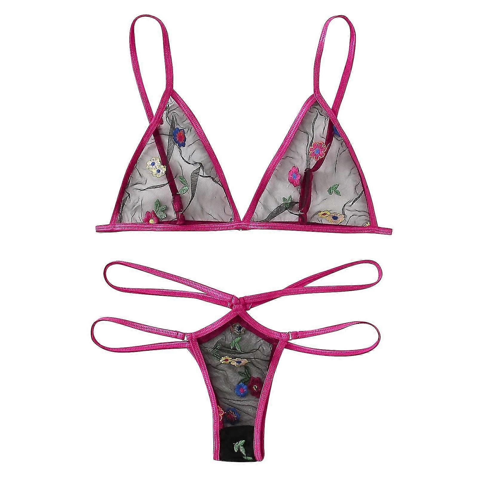 bra new sexy fashion g-string thong sleepwear underwear lingerie flower lace