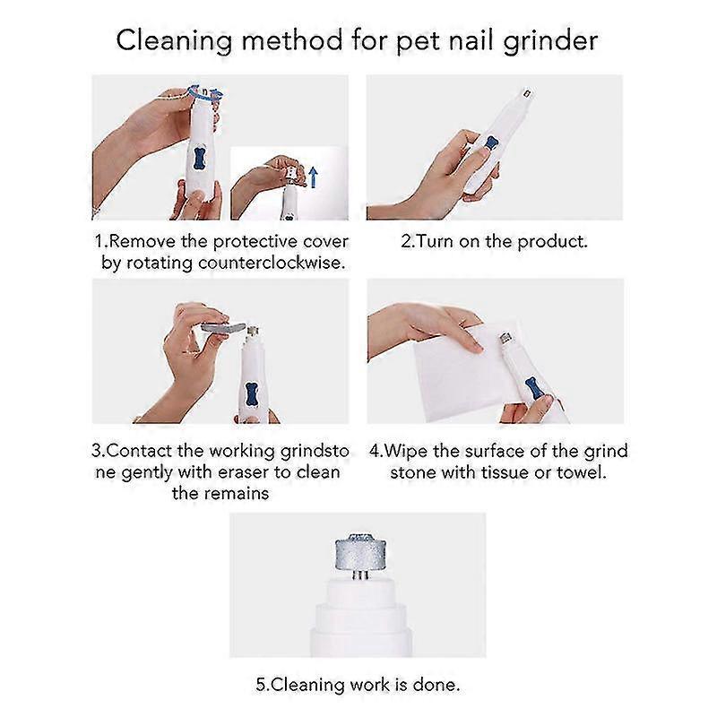 Picture of Pet Nail Grinder Electric Nail Clipper Cat and Dog Automatic Nail ...