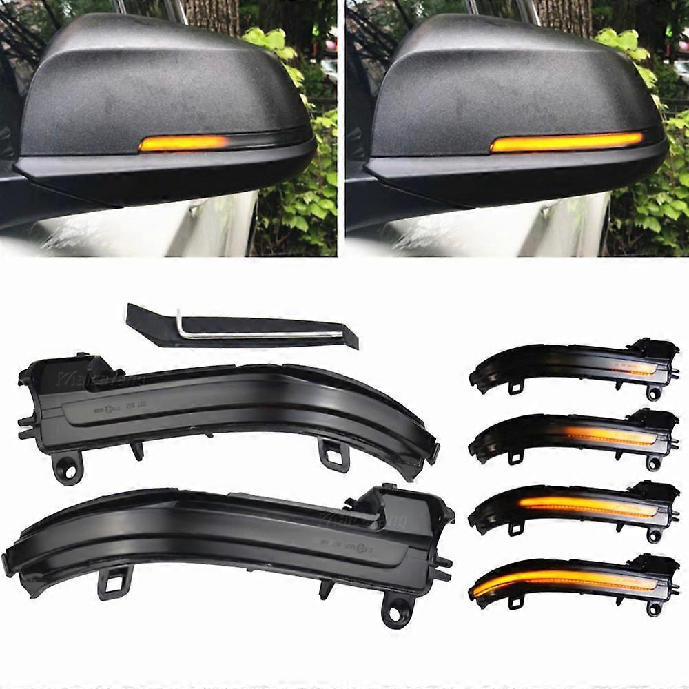 LED Dynamic indicators on the sequential mirror Mirror Lamp Lamp For BMW 1 2 3 4 Series F20 F21 F22 F23 F30 F31 F32 F33 F34 X1 E84 I3