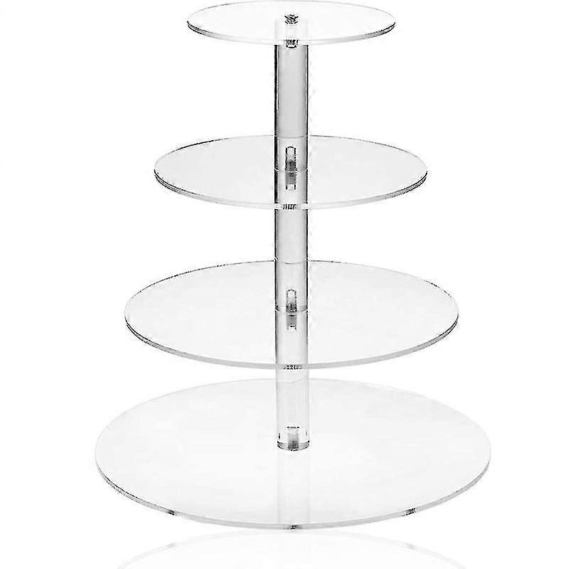 Cake Stand, Cupcake Stand Round Acrylic Food Display Stands