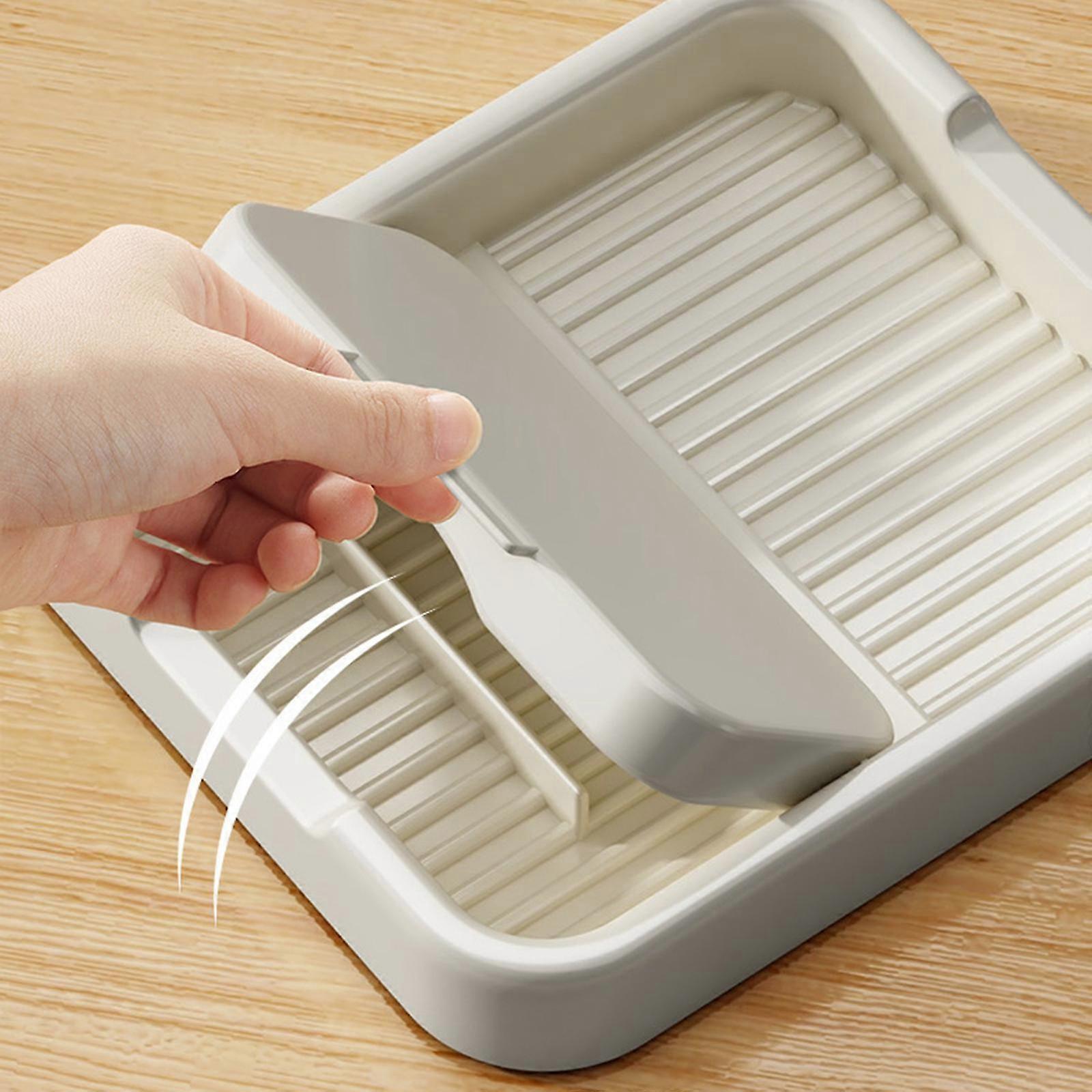 Kitchen Spoon Holder Rack Organizer For Pot Lid Storage