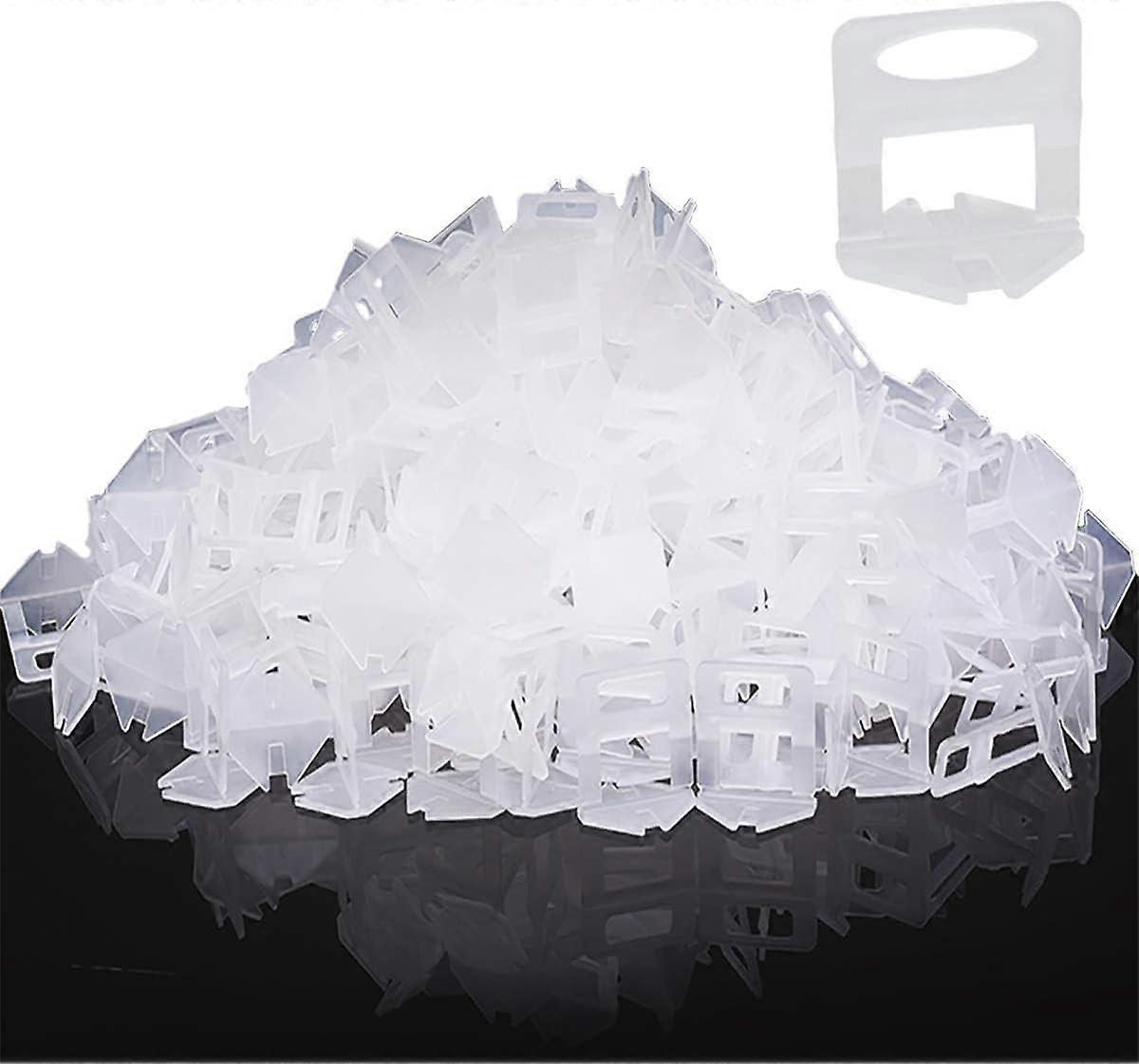 Pack of 400 Leveling Tabs for Tile Laying Aids Pull Strips 1.5mm Joint Width, Tiles Height 3-12mm Tile Leveling System