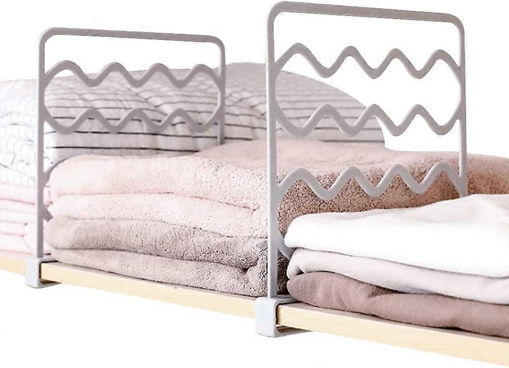 Set Of Shelf Dividers Wardrobe Shelf Divider Cupboard Divider Without Drilling Partition Wall Wardrobe System Shelf System Organization System Help Fo