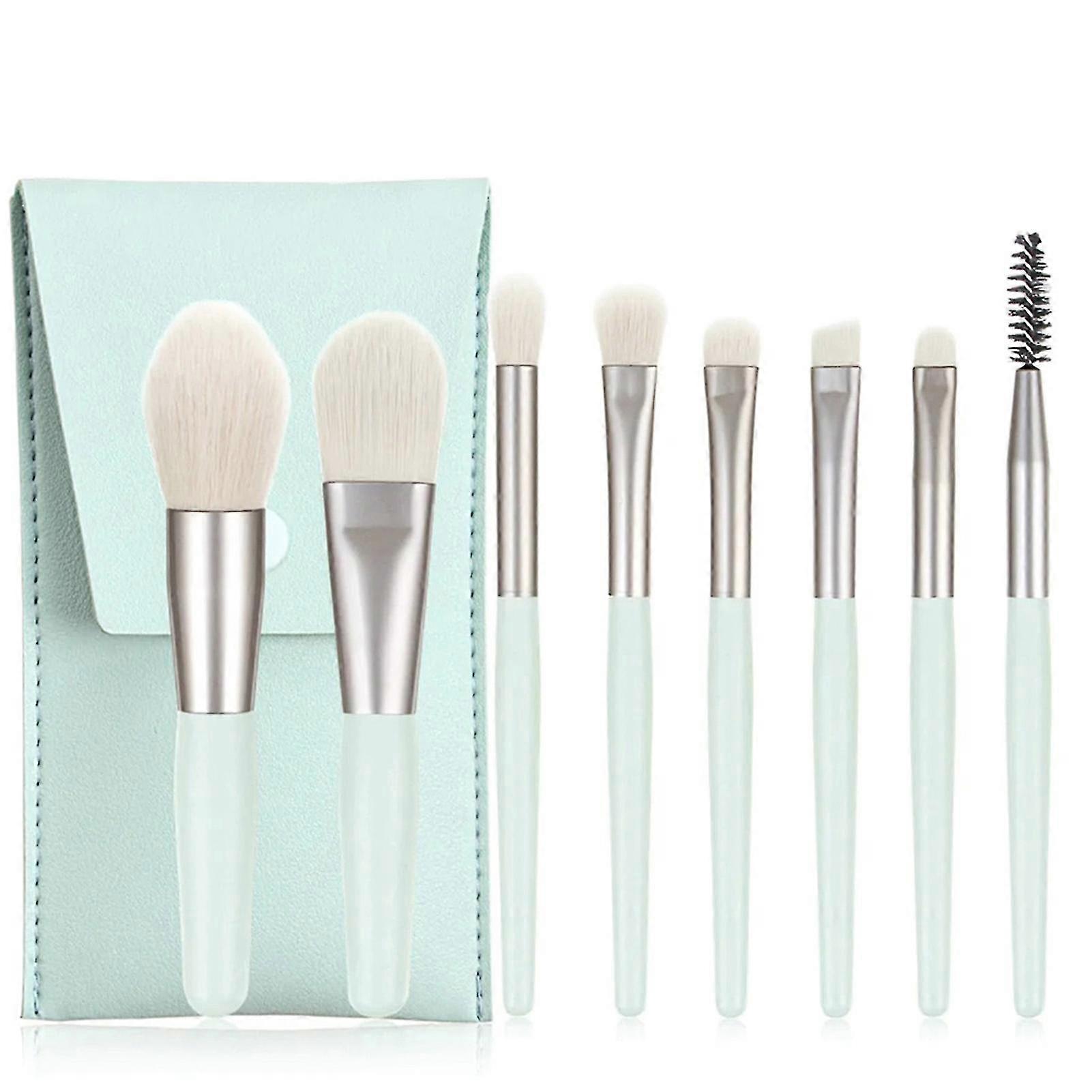 8 Pcs Mini Reise Tragbare Weiche Make-Up Pinsel Set Make-Up Concealer Pinsel Lidschatten Highlighter