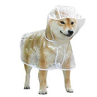 Waterproof Pet Raincoat Portable Pet Raining Coat Breathable Lightweight Dog Rain Poncho