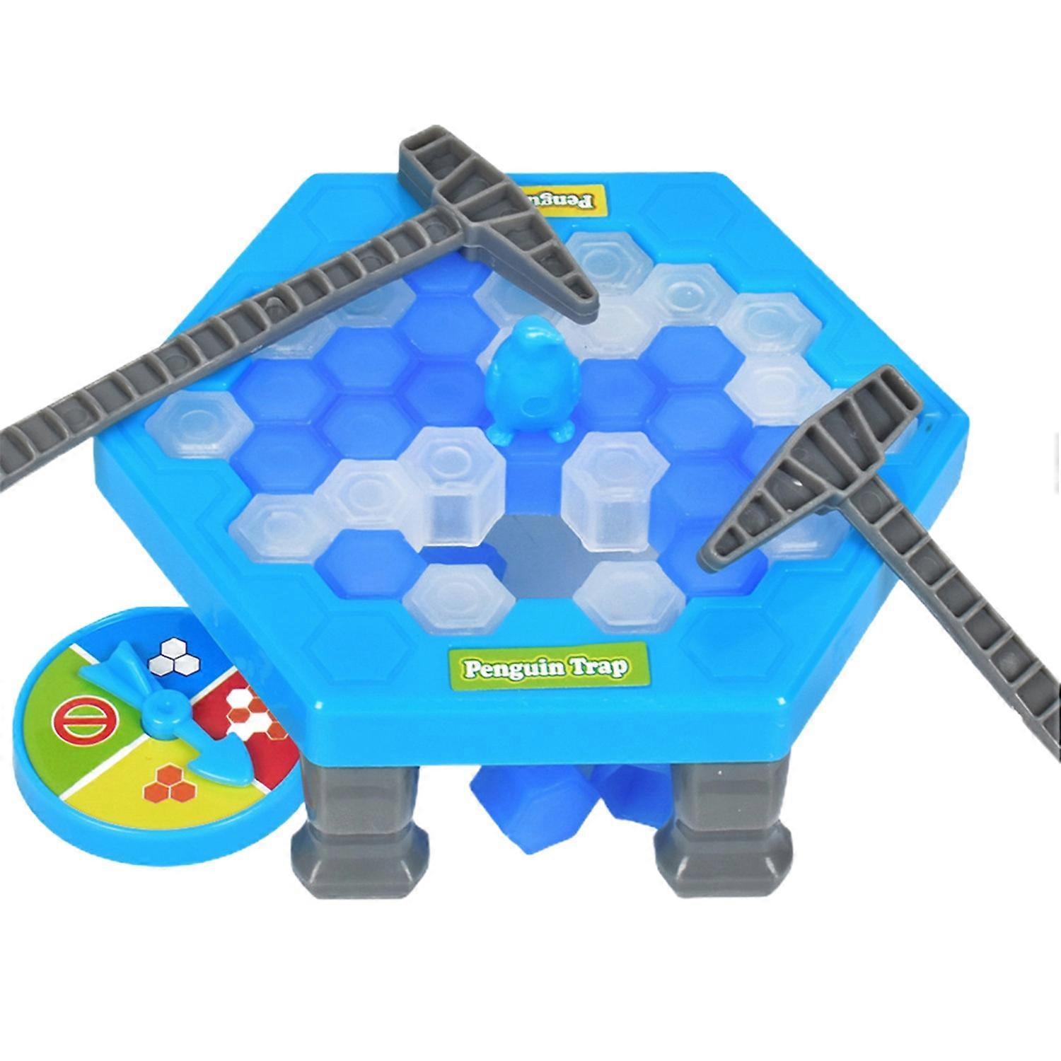 Frog Trap Toy Bright Color Portable Hand-eye Coordination Parent-child Interactive Funny Penguin