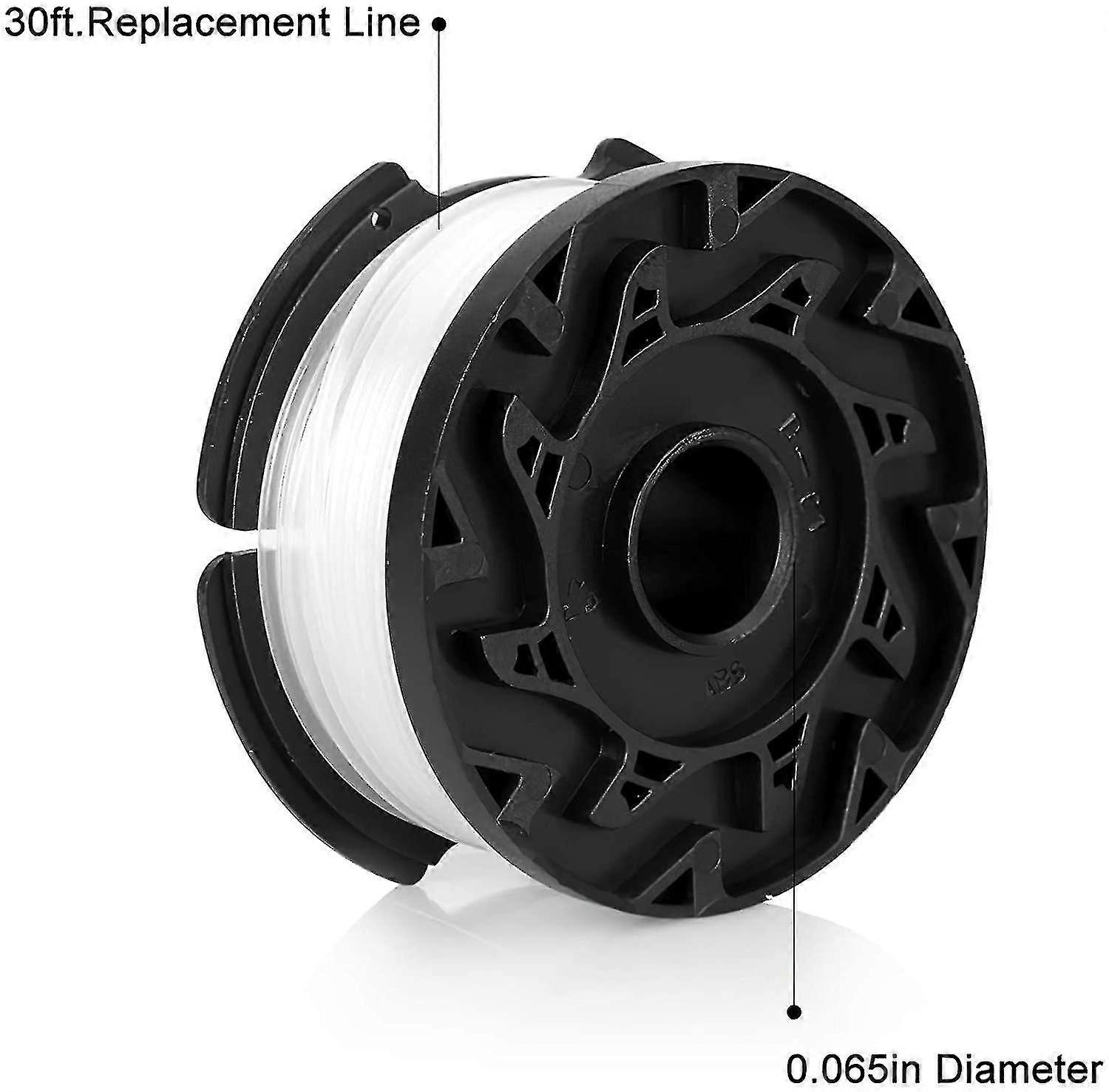 30ft 0.065 "line Replacement Spool For Black + Decker Edgers (6 / 30ft Pack)