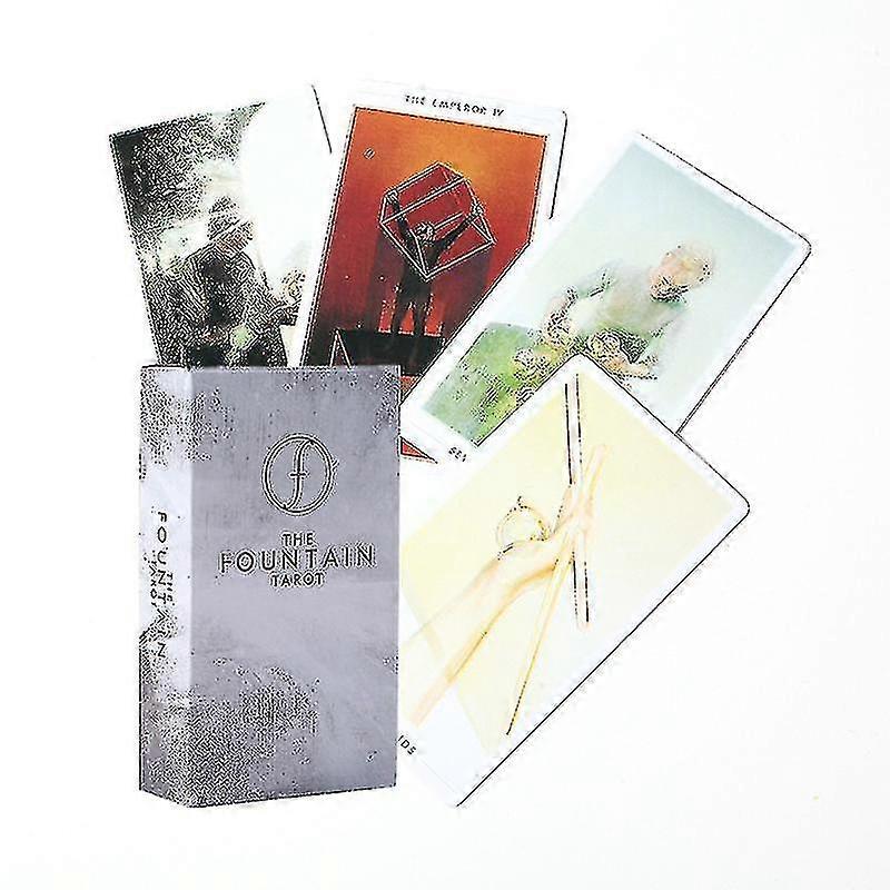 The Fountain Tarot Cards Guidebook Deck Table Game For Family Party Entertainment Playing Card78pcs Tt27