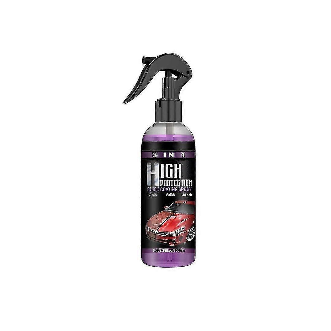 Hydrofob keramisk beläggningsspray för högt skydd - 3 i 1 billack