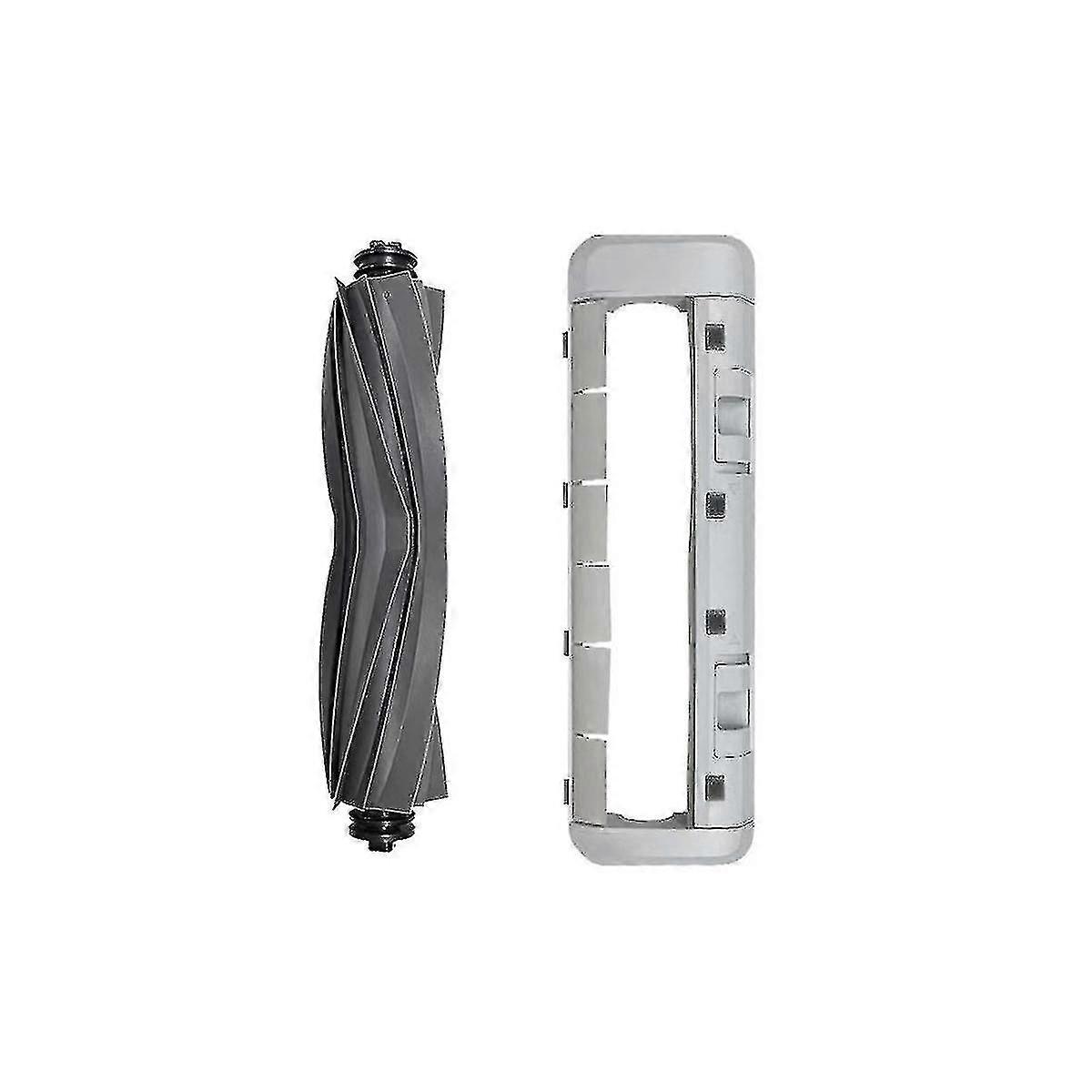 Sweeper For S10 S10plus Sweeping Robot Rubber Brush+rubber Brush Cover Combination Set