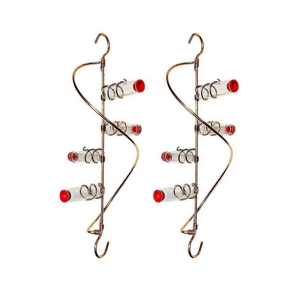 Feeders Window Handcrafted Copper And Aluminum Multiple Stations