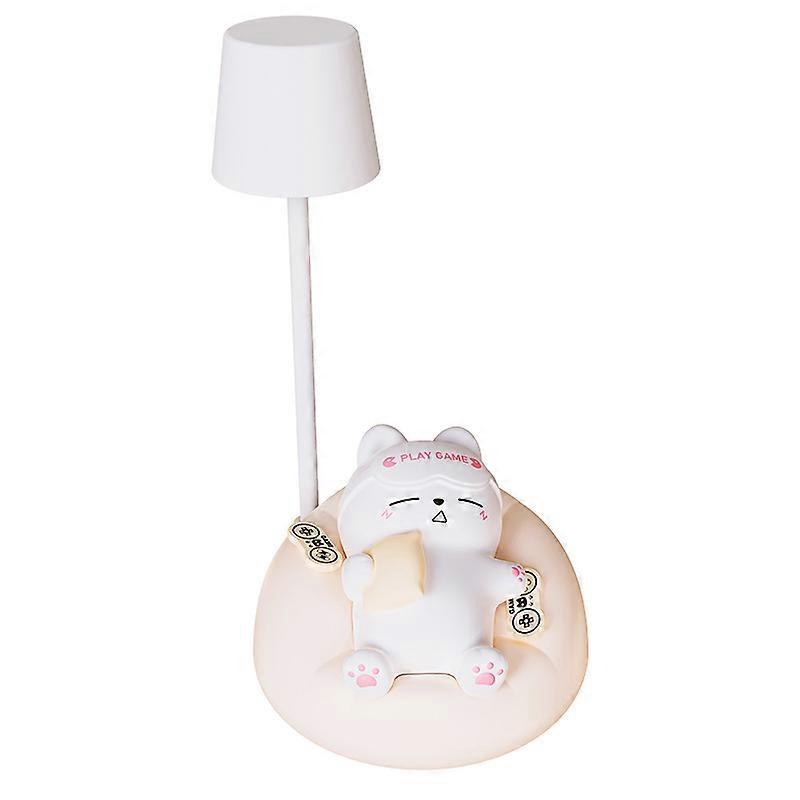 3-Level Dimmable Cat-Shaped Night Light for Bedroom, Eye-Friendly Design, Ideal for Night Feeding and Sleep Aid