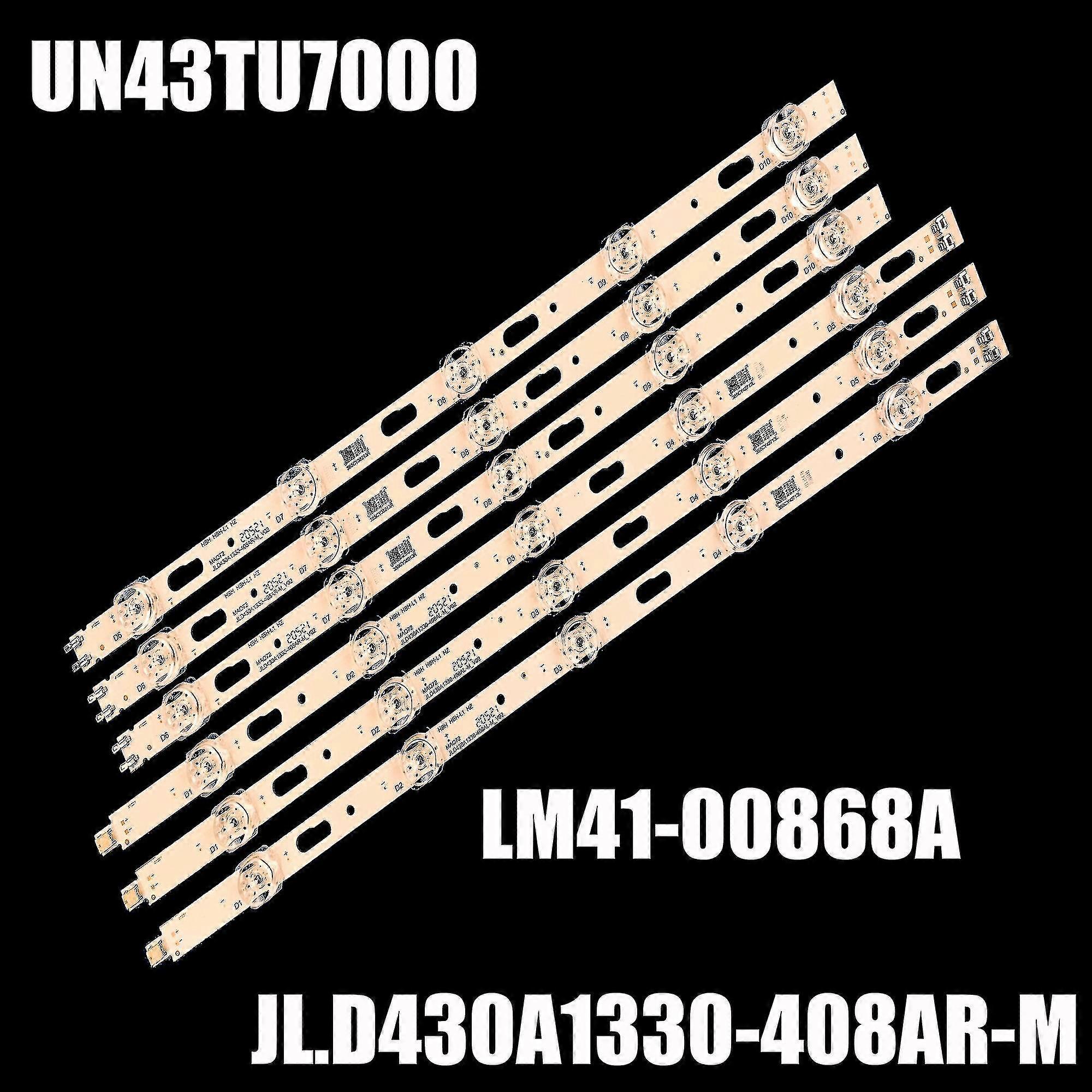 Led Bar For Samsung Ue43tu7100 Un43tu7000 Ue43tu8000 Ue43tu7000 Un43tu8000 Un43tu8200 Un43tu700df Bn96-50319a Bn96-50320a