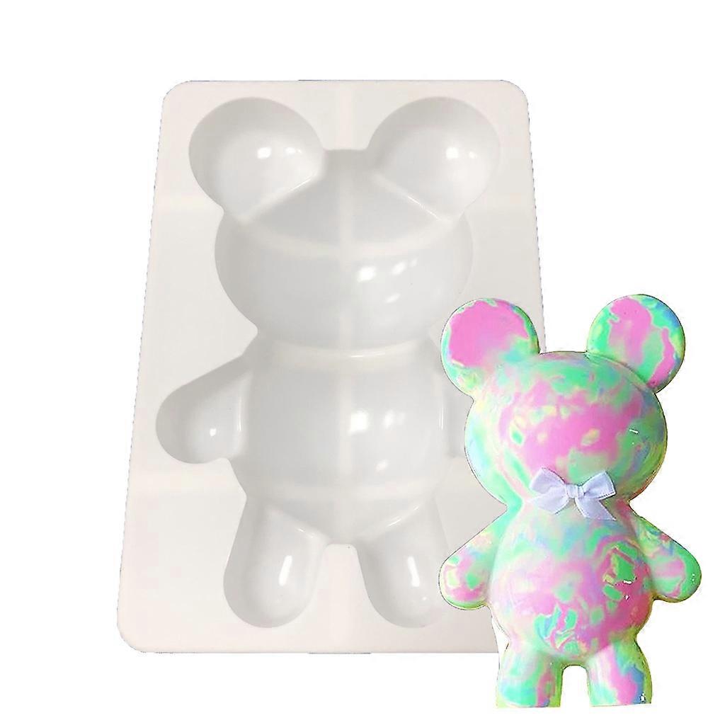 Cute Bear Shape Cookie Cutter Shape Press Durable Baking Utensils Party Gift