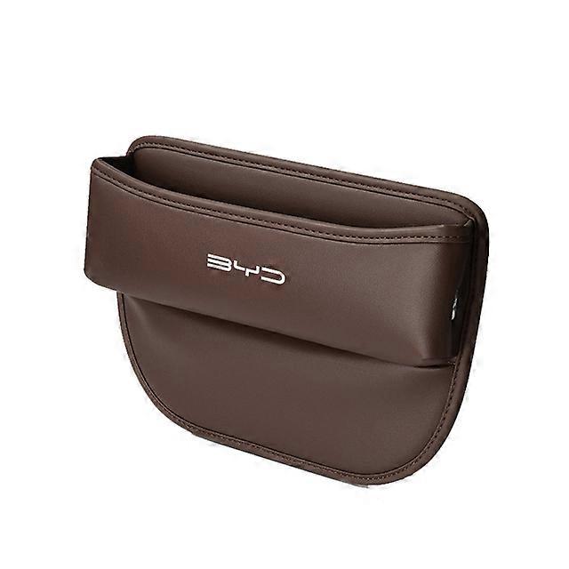 For BYD F3 E6 S7 Atto 3 Yuan Plus M6 G3 Ea1 Song Max Tang Dmi 1Pcs Car Seat Gap Storage Box Central Control Leather Storage Box