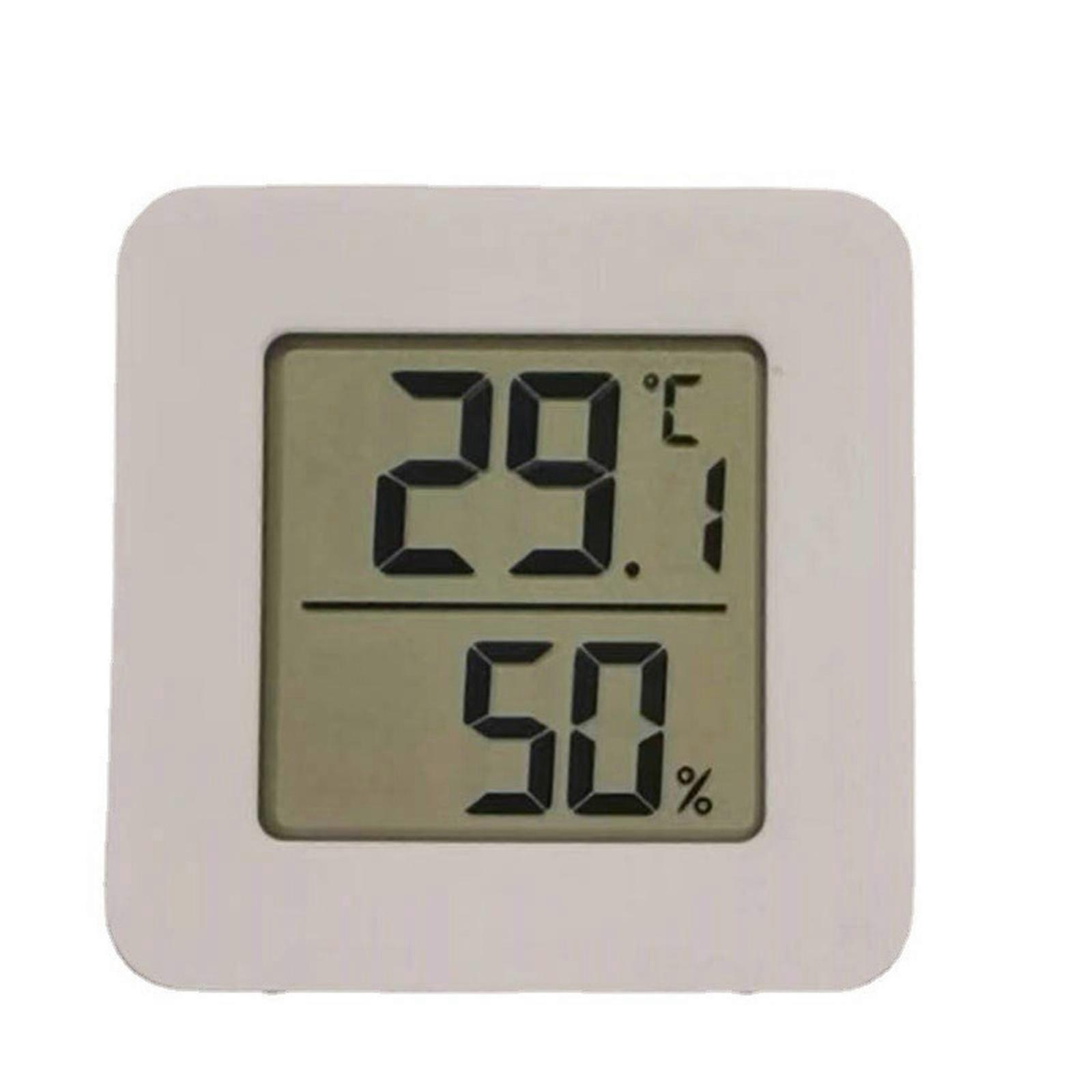 LCD Digital Thermometer Humidity Meter Sensor Gauge Weather Station Accurate Indoor Room Temperature Portable For Home ,100% New