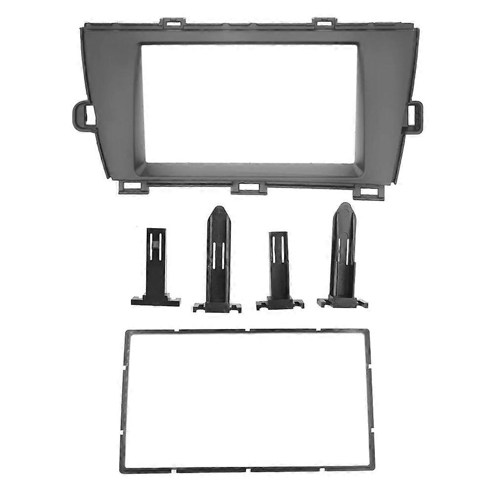 2Din רכב רדיו Fascia עבור טויוטה פריוס 2010+ DVD סטריאו מסגרת צלחת מתאם הרכבה לוח מחוונים התקנה לוח Trim ערכת