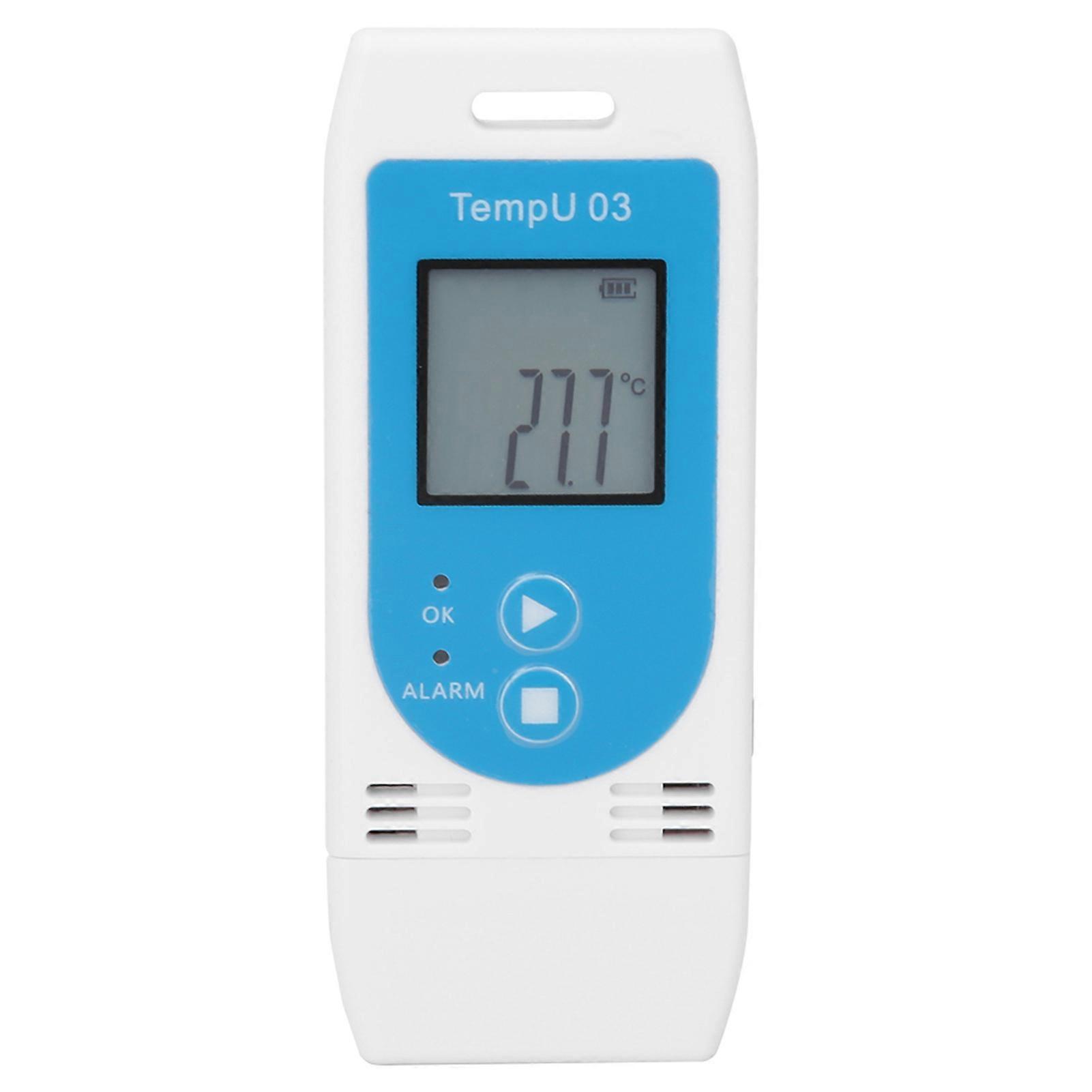 LCD USB Temperature and Humidity Data Logger PDF GSP Datalogger Recorder