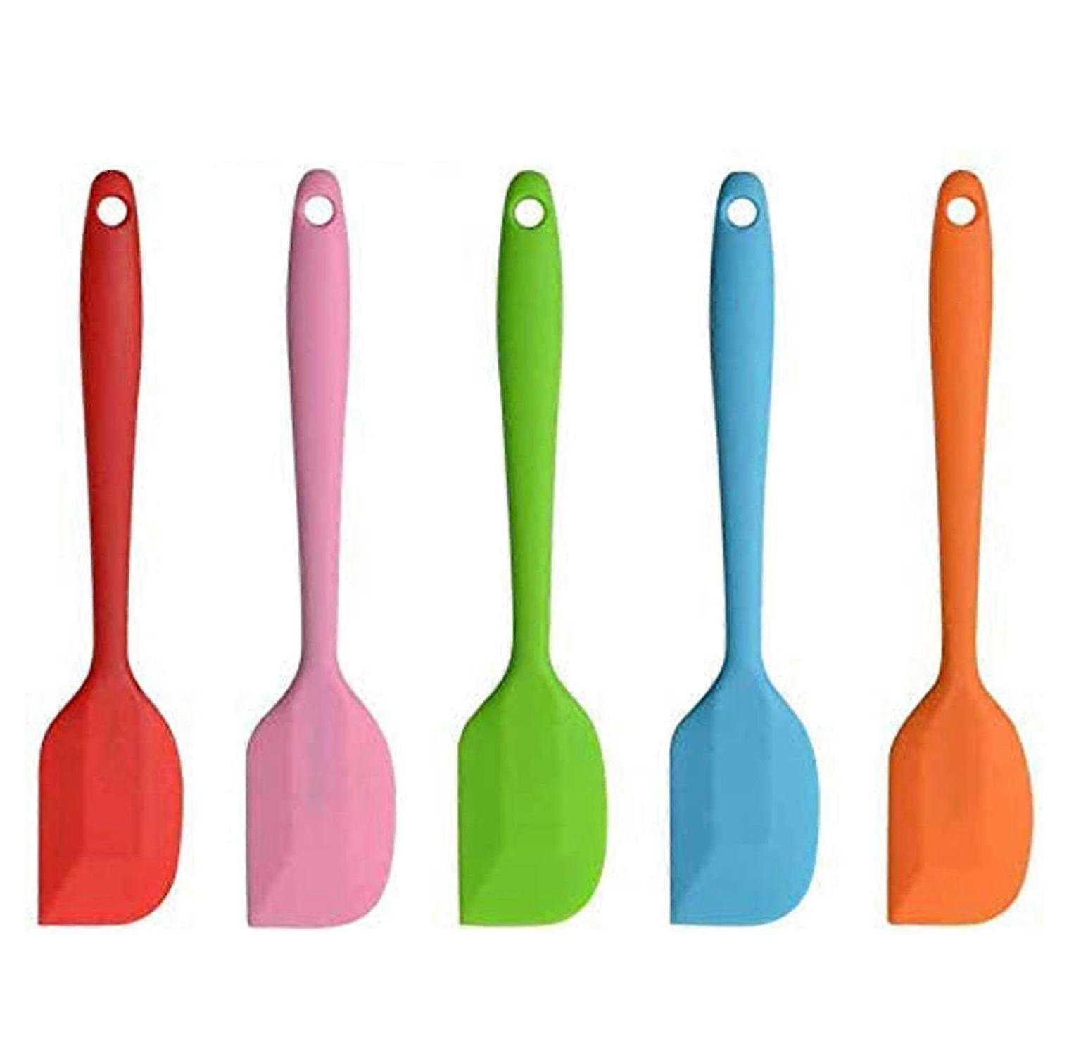 5 pieces silicone dough scraper non-stick