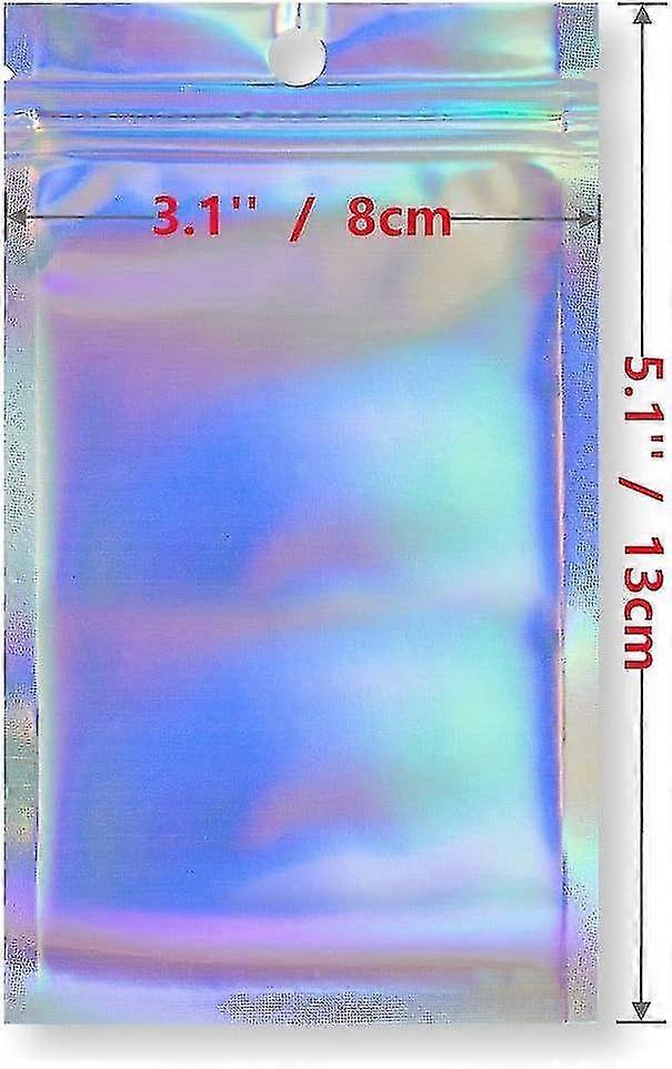 Paquet de 100 sacs Ziplock 8x13cm