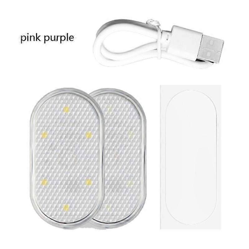Wireless Ceiling Lamp LED Car Interior Reading Light Rechargeable Night Lights