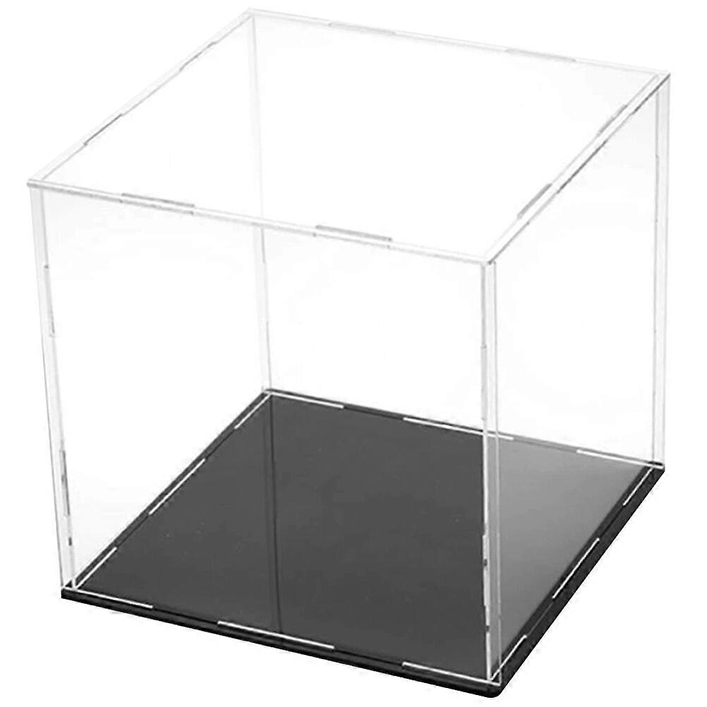 Clear Acrylic Display Case Countertop Display Box Protection Showcase for Action Figures