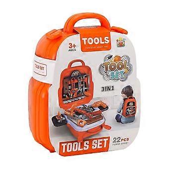 Family Tool Box Science And Education Toy Suitcase Boy Girl Simulation Family Repair Backpack Box