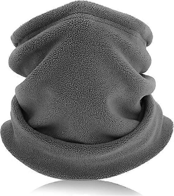 Cache-cou d'hiver, écharpe de neige en laine double, cache-oreilles