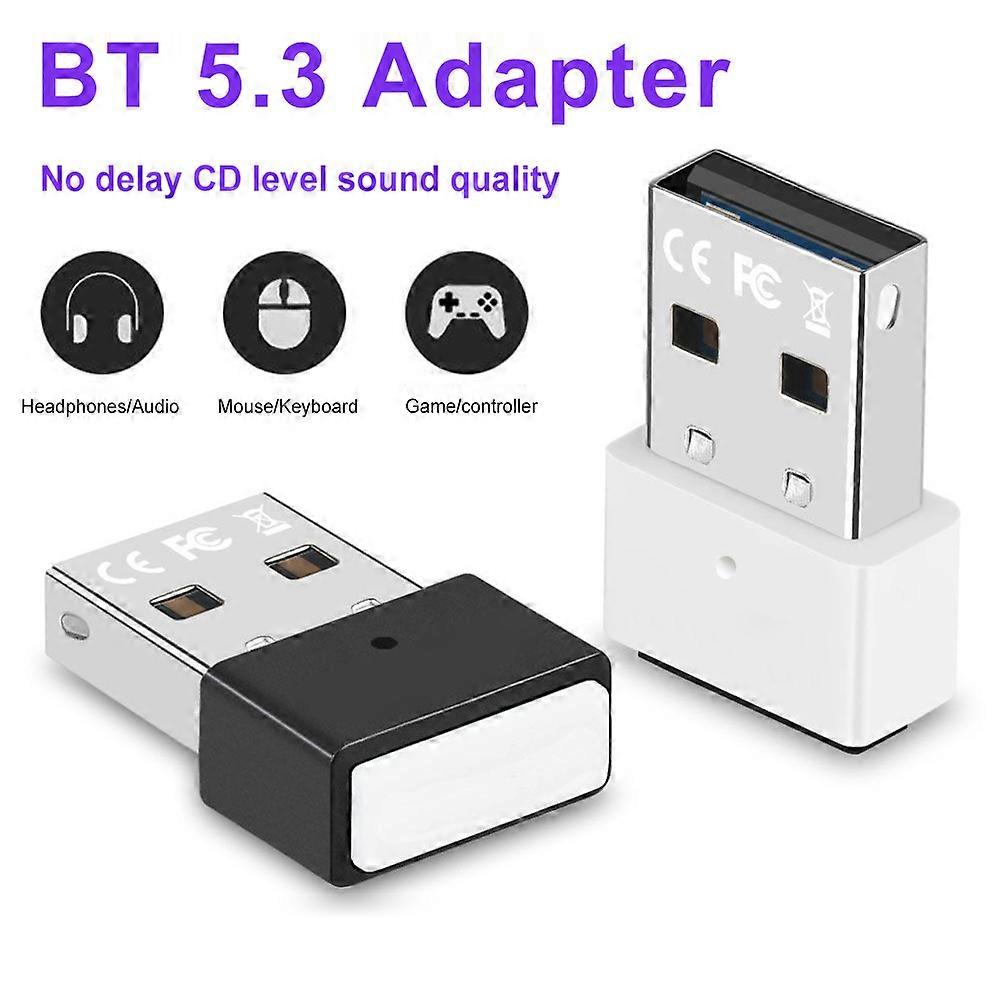 150M Wireless USB Bluetooth 5.1 Adapter For PC Desktop – Transmitter / Receiver