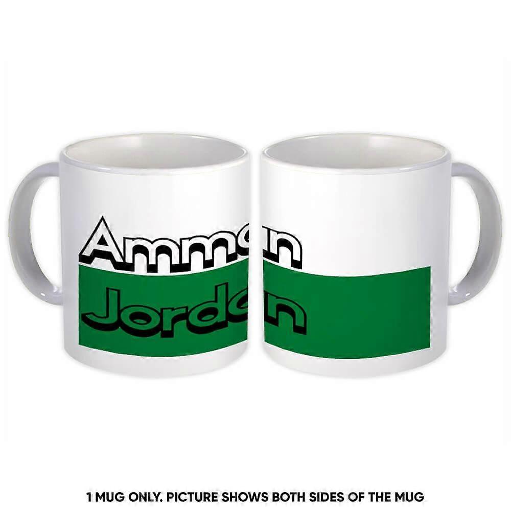 Gift Mug: Amman Jordania Rectangle