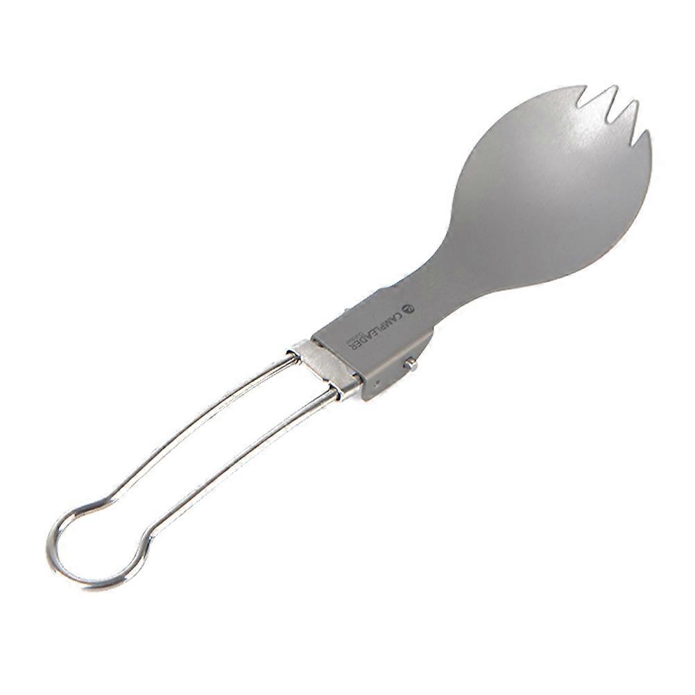 Outdoor Camping Picnic Titanium Spoon Tableware Fork Ultralight Spoon Fork Spork