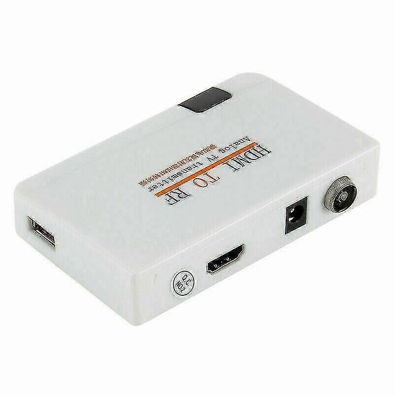 Hdmi To Rf Coax Converter Adapter For Tv Convert Hdmi Digital Signals To Rf Analogo Signals