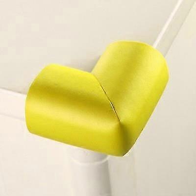 Yellow 12 Pack Baby And Child Corner Protectors, Safe Soft Foam For Corner Tables And All Kinds Of Furniture, Impact Resistant