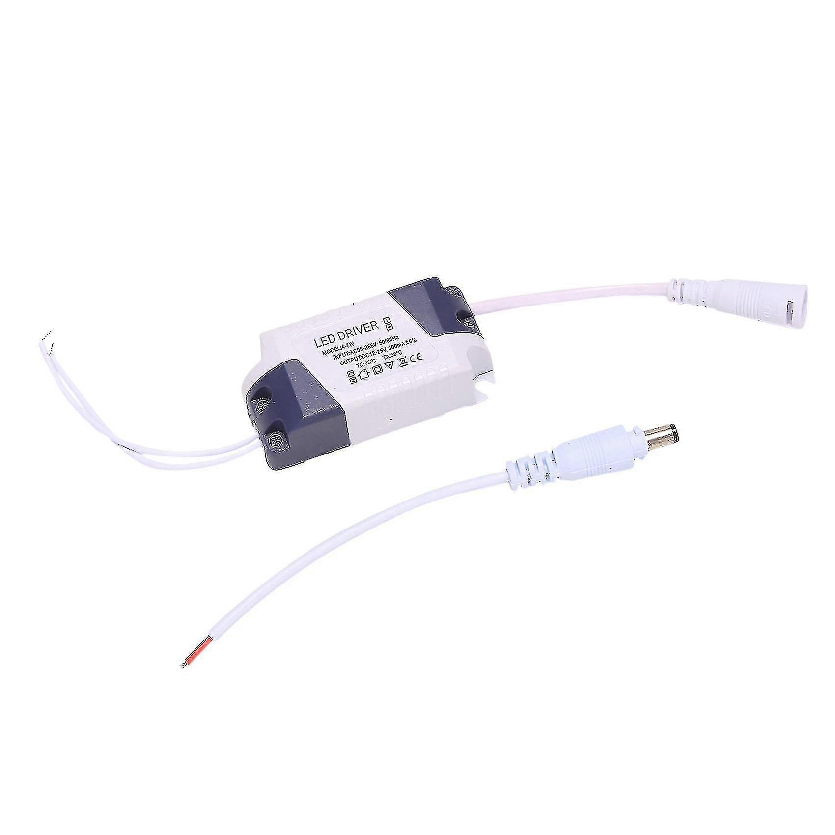 Led Transformator - Styrtransformator 4-7w Led Driver Transformator 12-24v Hållbar <br>