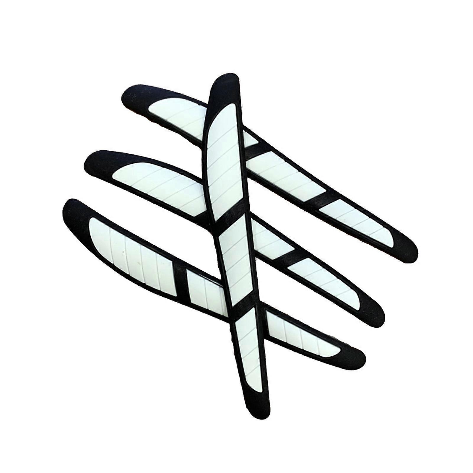 4Pcs Car Bumper Strip Universal Soft Bumper Protector Trim Tape Anti-scratch Anti Collision Strip for Auto xi