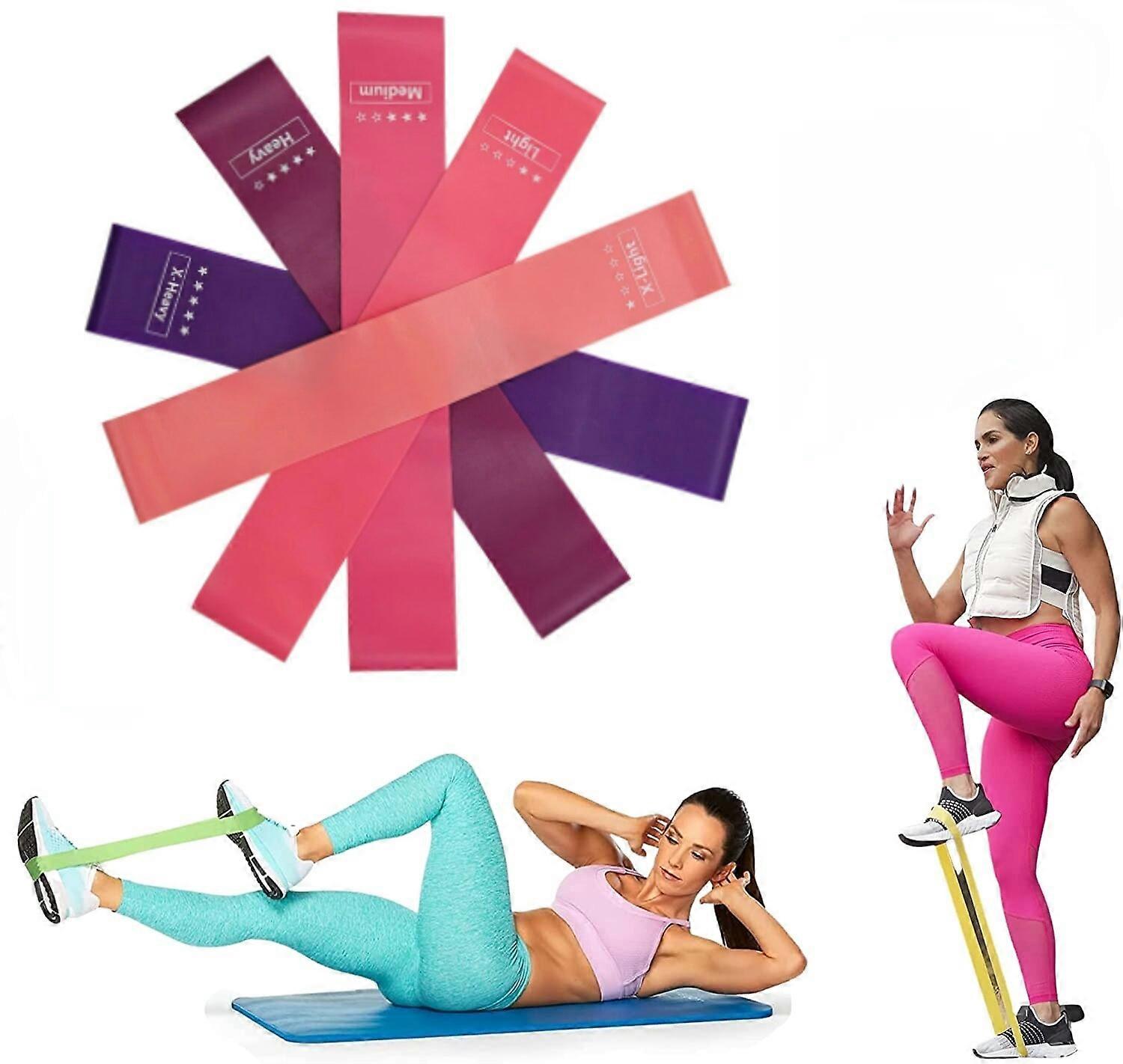 Fascia Stretcher Bandes D'Exercice Latin Tension Pilates Yoga Élastiques Résistance à L'Étirement Bandes D'entraînement Physique Danse Entraînement Pour Gymnastique (Violet Foncé Veste Doublure Polaire
