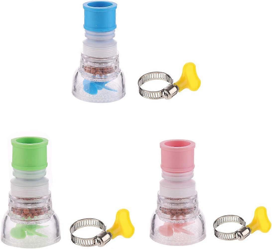 Faucet Water Filter Healthy Kitchen Accessories with Rotating Water Saving Filter Element