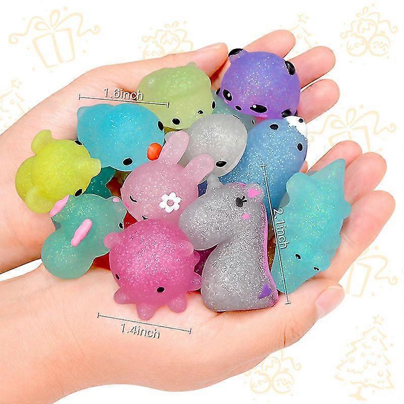 30 Pièces Kawaii Mochi Squishy Toys - Anti Stress Mochi Squishy - Squeeze Mini Figurines Jouet