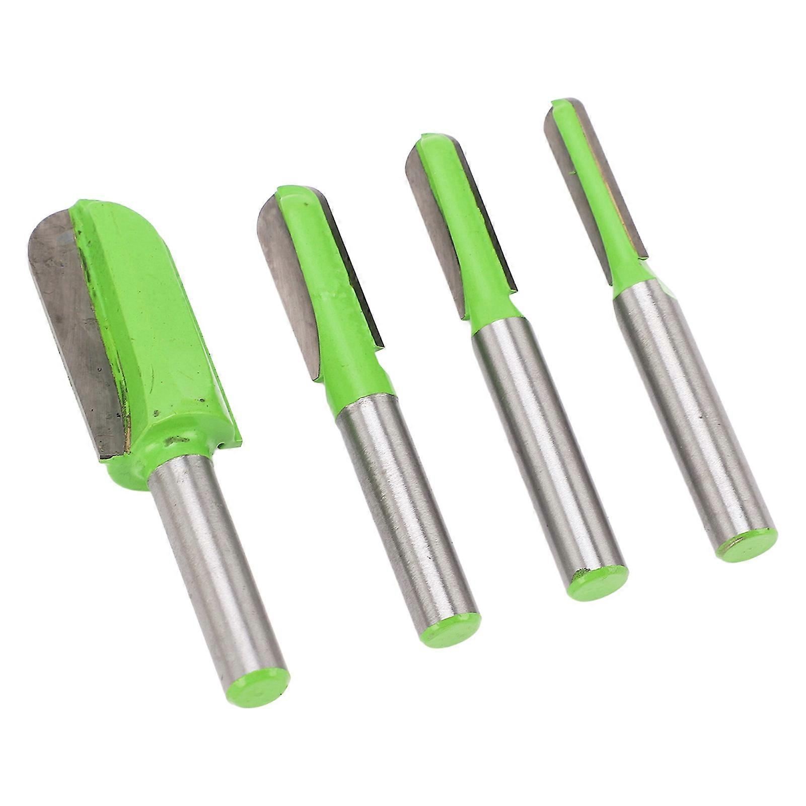 4PCS 8mm Shank Deep Round Nose Cove Box Router Bits Set