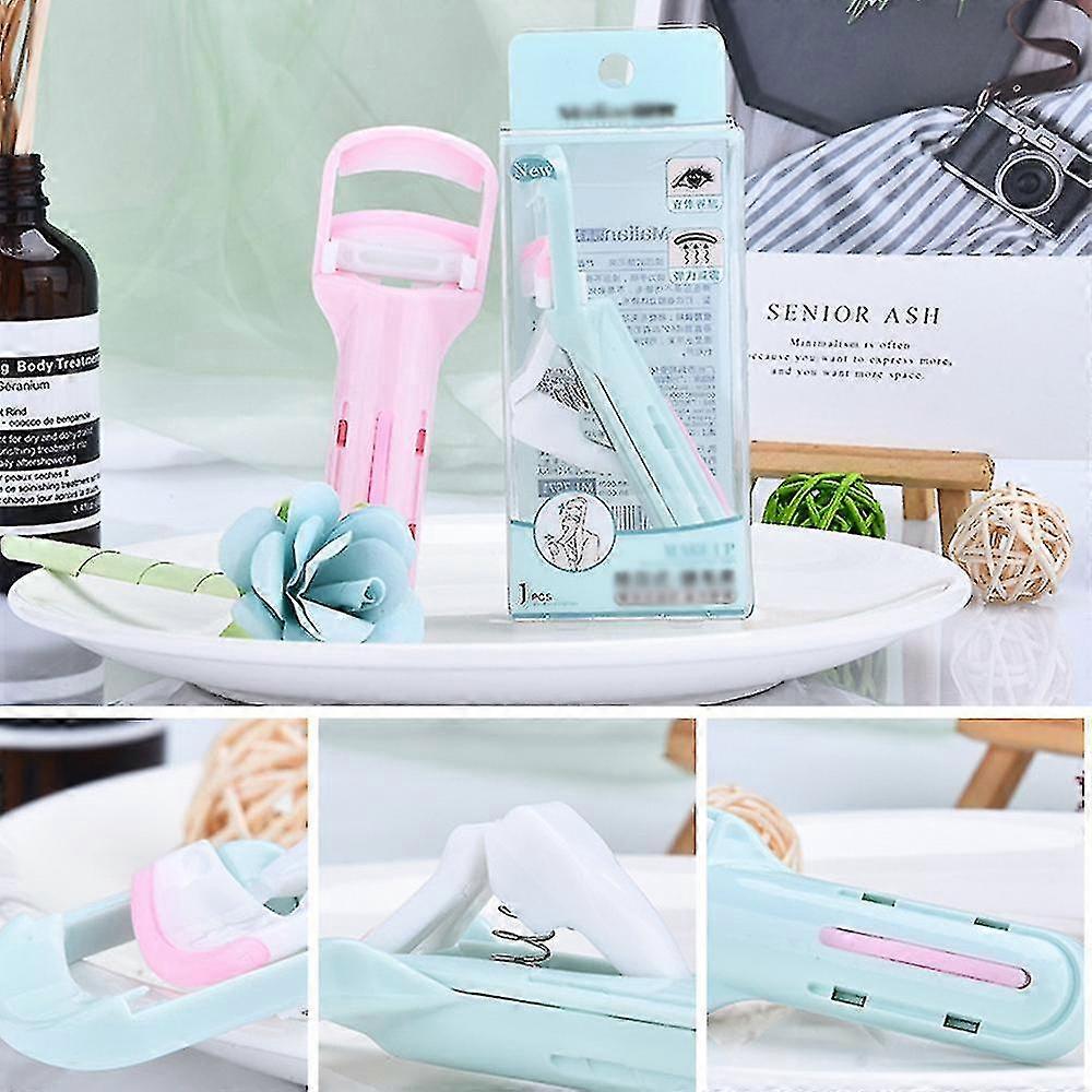 Manual Eyelash Curler Handheld Press Type Eye Lash Clip Women Eyelashes Curling Makeup Tool