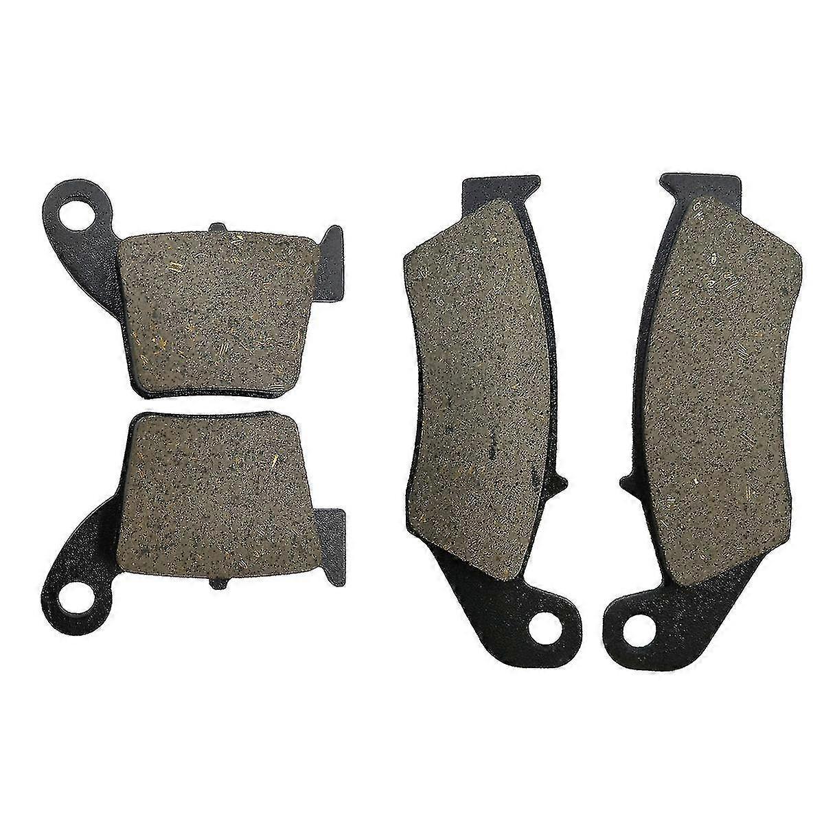 Front & Rear Motorcycle Brake Pads Compatible with Honda Crf250r Crf250 X Crf450r Crf450 X 2002-2017 Crf 250 450 R Brake Disc Pad