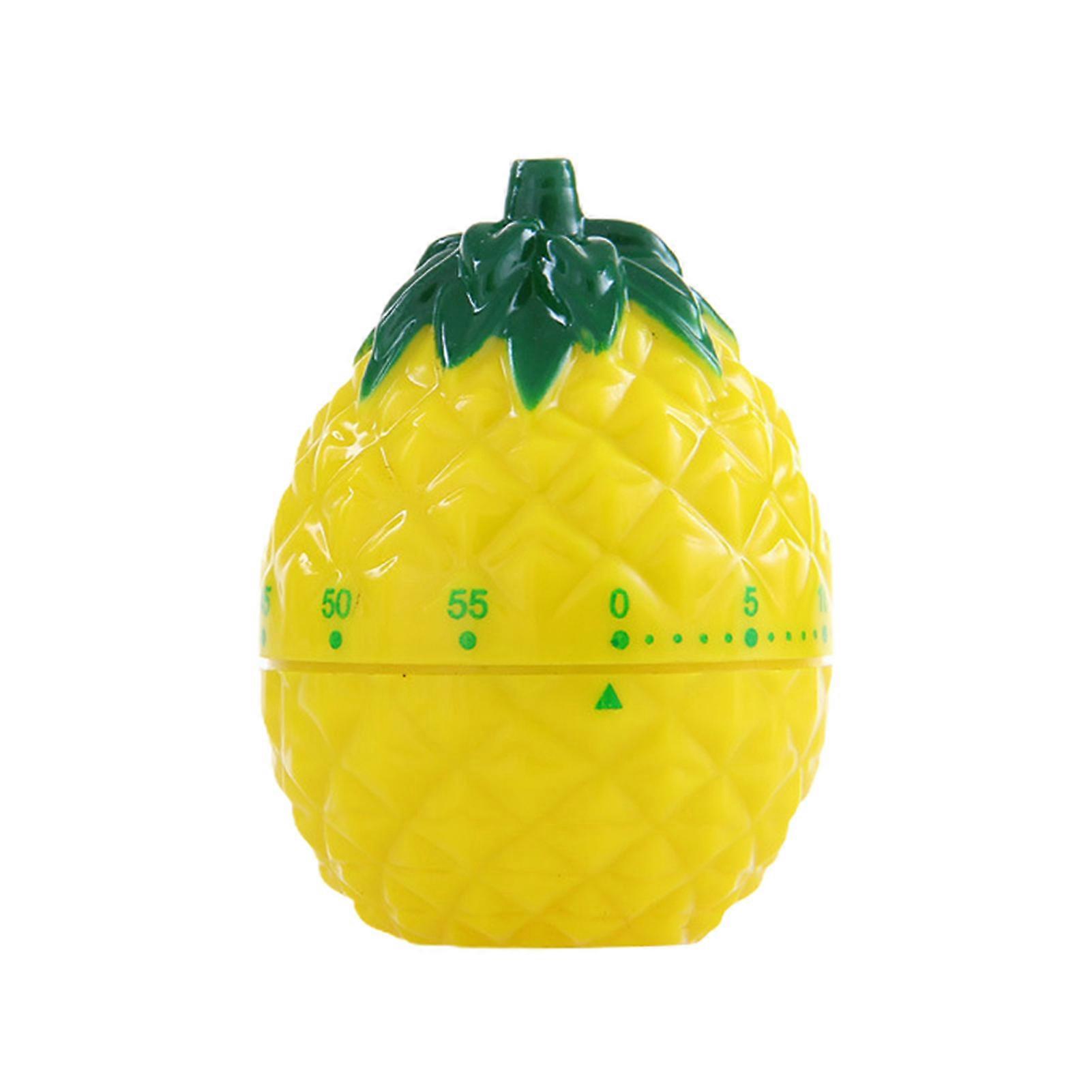 Kitchen Timer Pineapple  Shape Mechanical Rotation Manual Countdown Timer Kitchen Accessories