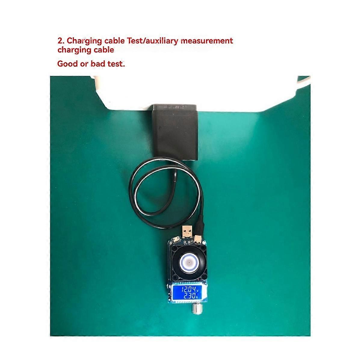 25W Usb Electronic Load Adjustable Constant Current Aging Resistor Battery Voltage Capacity Tester