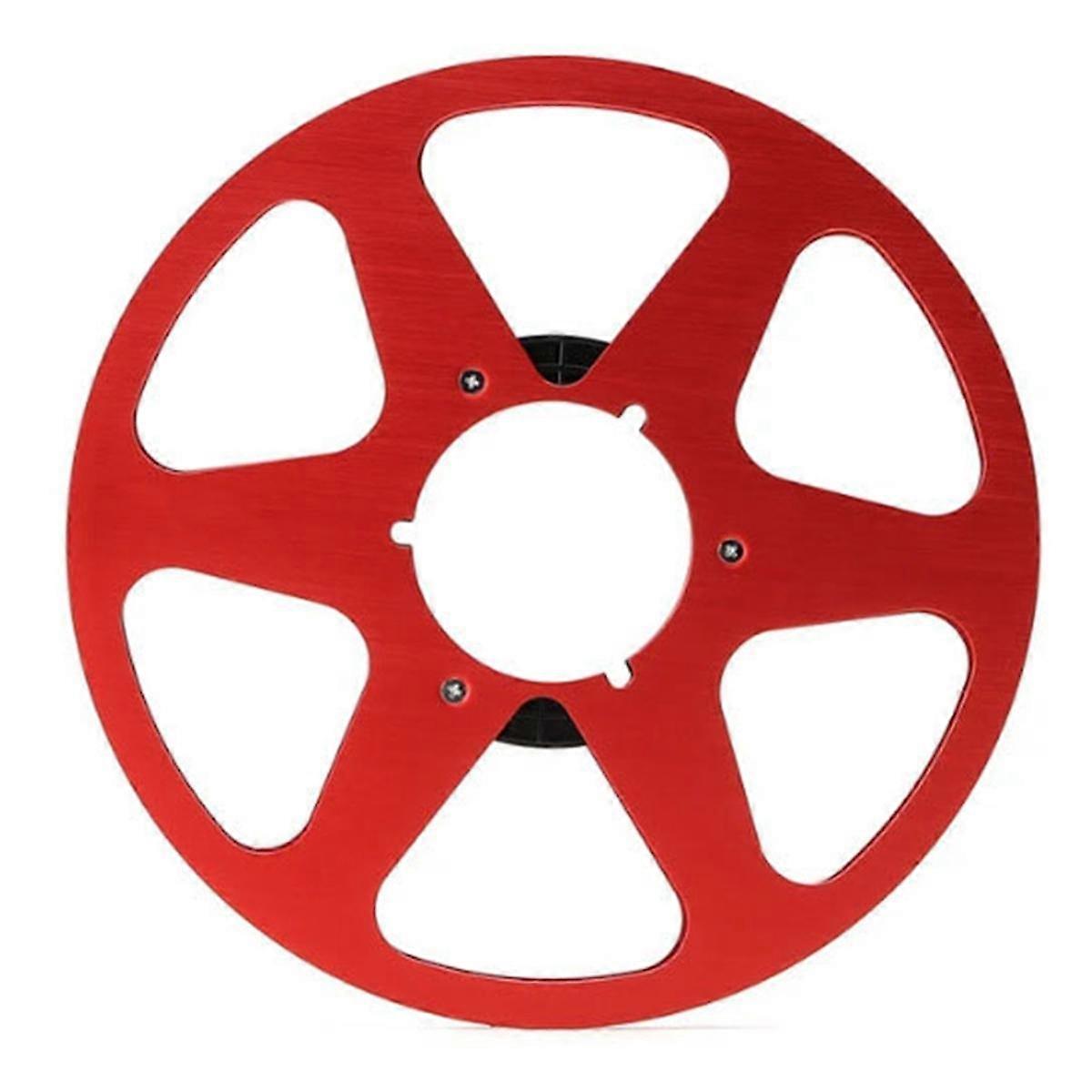 10inch Metal Tape Reel Open Reel Empty Tape Reel 6 Hole Open Reel Audio Aluminum Takeup Reel