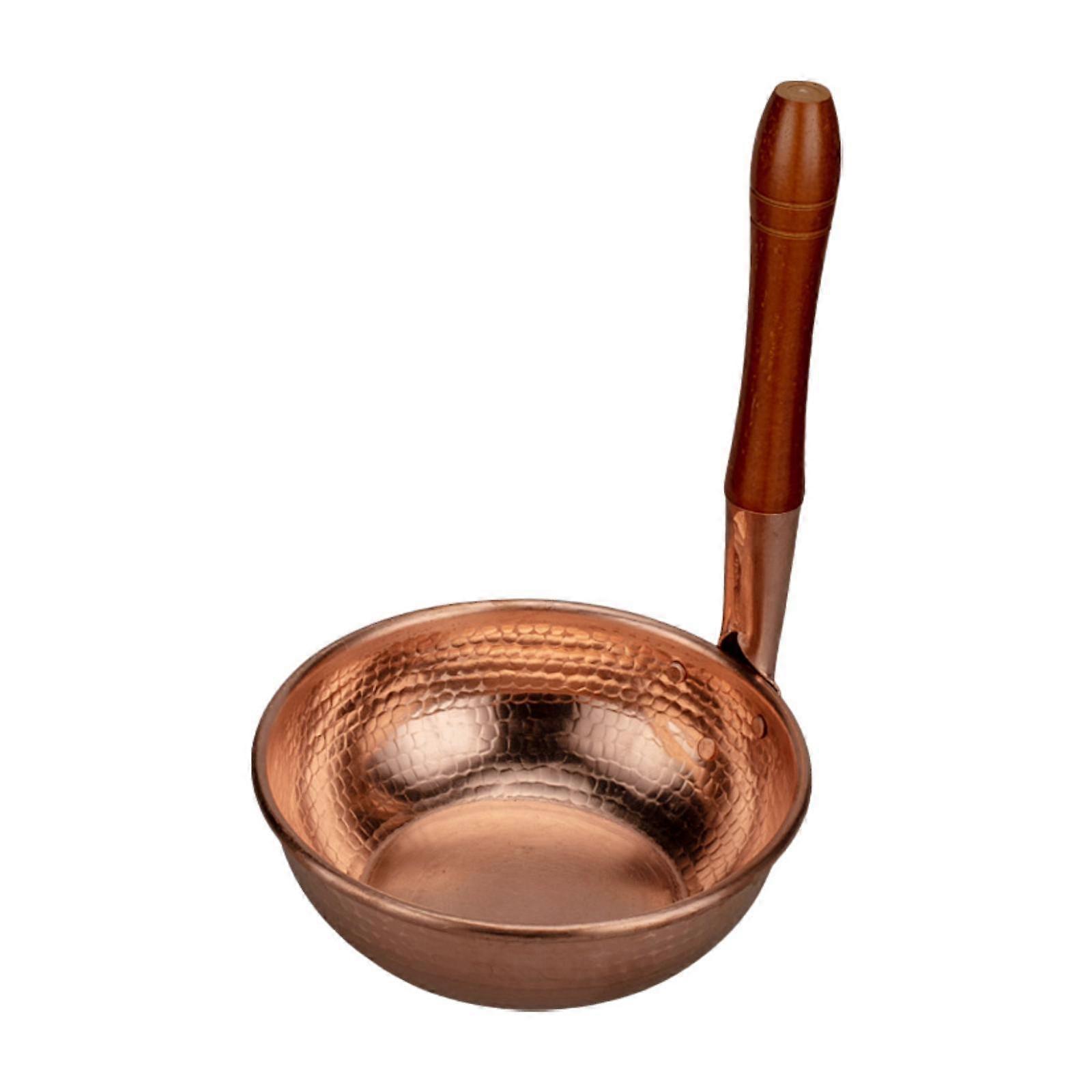 Milk Pot Small Cookware with Handle Sauce Pan for Camping Kitchen Restaurant Vertical Handle