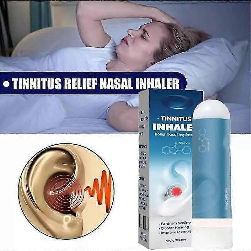1-5PCS Ameliorarea tinitusului pentru țiuitul urechilor - Techsilen pentru tinitus, inhalator pentru tinitus