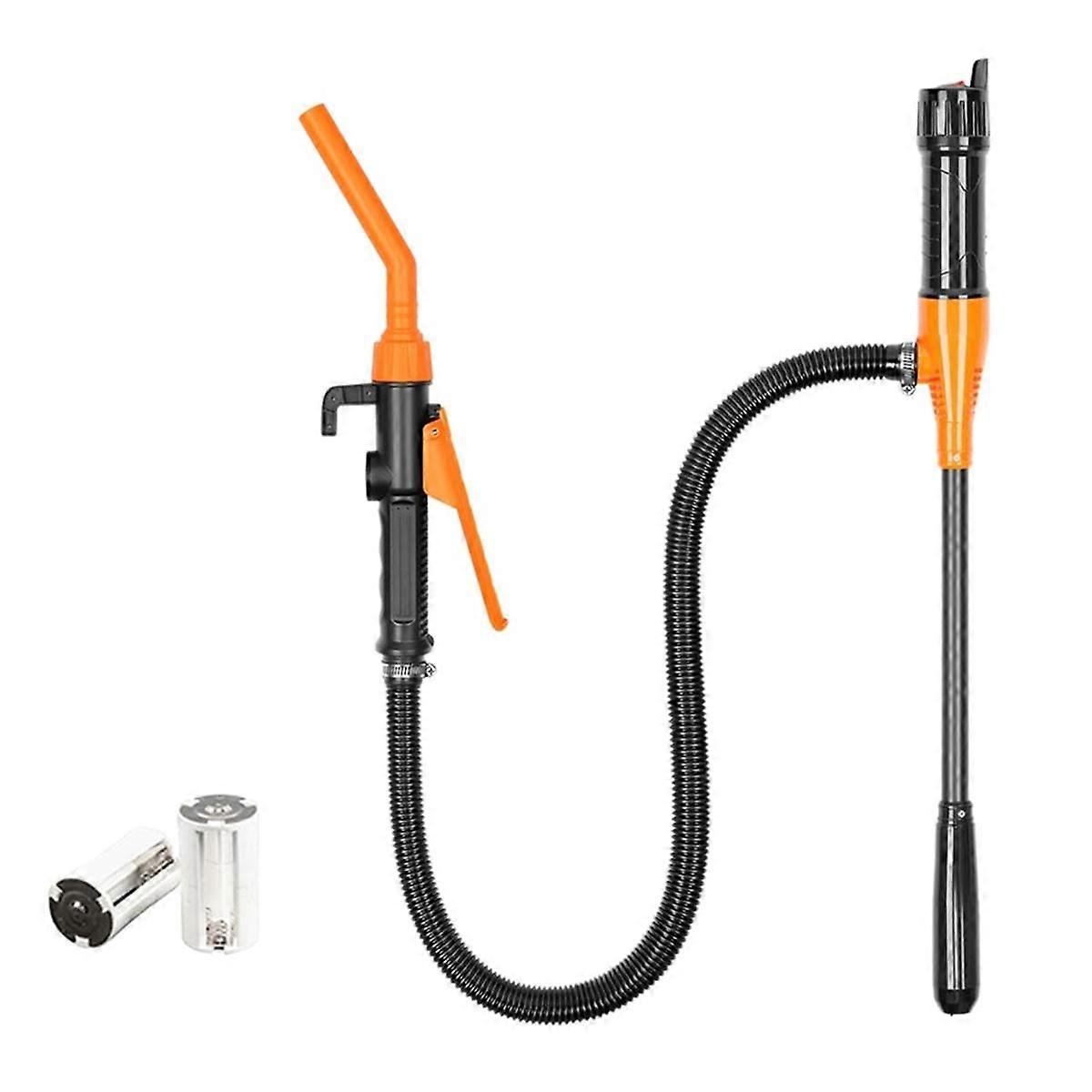Portable Battery Pump for Gas, Water, Derv - Easy Use Electric Siphon Transfer Pump