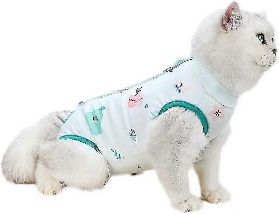 Cat Recovery Suit Anti-Lick κοιλιακή φροντίδα πληγών, μετεγχειρητική ταχεία ανάρρωση φιλικό προς το περιβάλλον αναπνεύσιμο ύφασμα